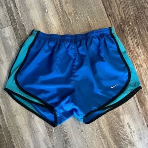 Nike Vibrant Blue Dri-Fit Running Shorts Size Small